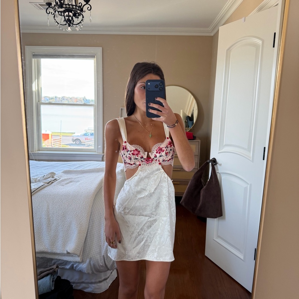 For love and lemons festival rose slip dress